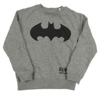 Sivá melírovaná mikina s Batmanem H&M