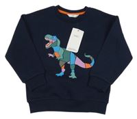 Nové - tmavomodrá mikina s dinem M&S