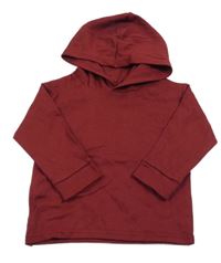 Vínové tričko s kapucňou