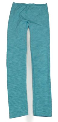 Svetlomodré melírované športové legíny crane