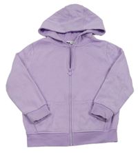 Lila prepínaci mikina s kapucňou Primark