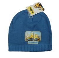 Nové - Modrá čapica s Mimoni