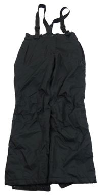 Černé šusťákové funkční laclové oteplovačky Crivit