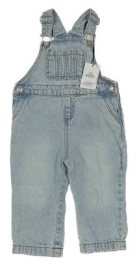 Nové - Světlemodré laclové rifle Primark