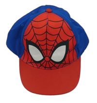Červeno-tmavomodrá kšiltovka - Spiderman Marvel