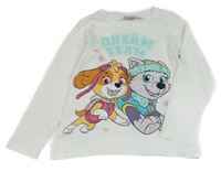 Bílé triko - Tlapková patrola Nickelodeon