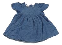 Tmavomodré lehké riflové šaty Ergee