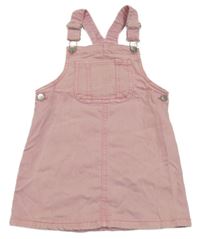 Svetloružové rifľové na traké šaty George