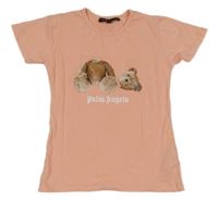 Ružové tričko s medvedíkom