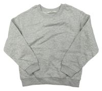 Sivá melírovaná mikina H&M