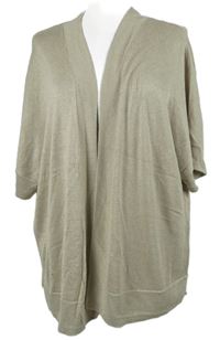 Dámský béžový třpytivý svetrový cardigán Dunnes 