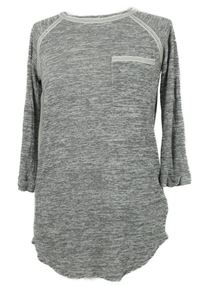 Dámský šedo-bílý melírovaný lehký svetr Next 