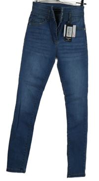 Nové - Dámské modré skinny rifle I saw it first 