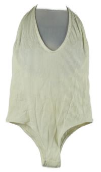 Dámské smetanové žebrované body Pull&Bear 