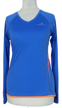 Dámske modré športové funkčné tričko Ronhill