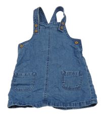 Modré riflové šaty F&F