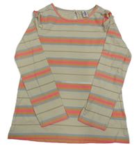 Barevné pruhované triko topolino