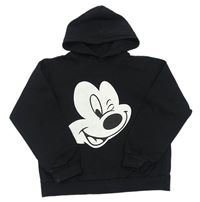 Čierna mikina s Mickeym a kapucňou Disney