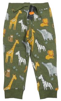 Khaki tepláky s dinosaury  Dunnes Stores