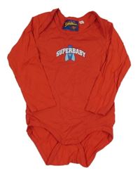 Červené body s nápisem - Superbaby