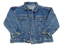 Modrá rifľová bunda Topolino