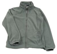 Sivá fleecová funkčná prepínaci mikina Mountain Warehouse