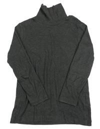 Tmavosivé tričko s rolákom H&M