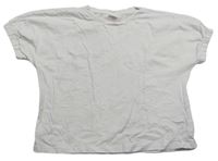 Svetlobéžové oversize tričko Zara