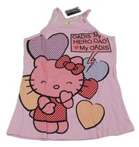 Růžový top s Hello Kitty Sanrio 