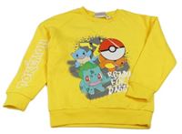 Nové - žlutá mikina s Pokémony Primark