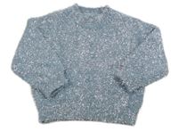 Svetlomodrý trblietavý sveter Matalan