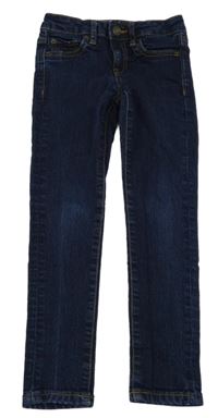 Tmavomodré skinny rifle GAP