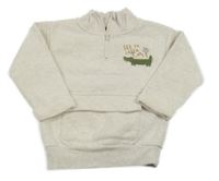 Béžová mikina s krokodílom Primark