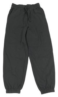 Tmavošedé tepláky H&M