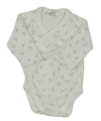 Bílé zavinovací body s notami