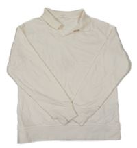 Smotanová mikina s golierikom H&M