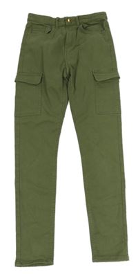 Khaki cargo skinny rifle