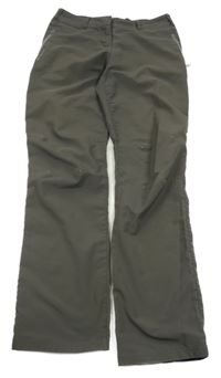 Tmavošedé outdoorové kalhoty Quechua