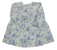 Biele šaty s růžemi F&F