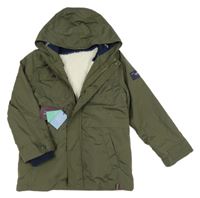 Nové - 3v1 - Khaki šusťáková celoroční parka SeRGeNT MaJoR
