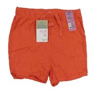 Jahodové bavlnené kraťasy Primark