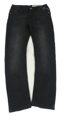 Černé teplákové skinny rifle Pepperts