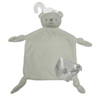 Nové - Smetanový plyšový usínáček s medvědem Early Days