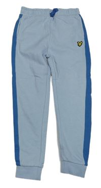 Světlemodro-modré tepláky s nášivkou Lyle&Scott