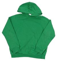 Zelená mikina s kapucňou H&M