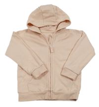 Ružová prepínaci mikina s kapucňou George