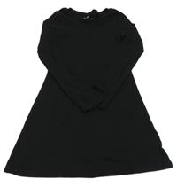 Čierne bavlnené šaty H&M