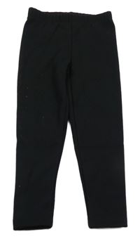 Čierne zateplené legíny Kiabi