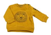 Medová mikina s lvem Kiabi