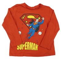 Červené tričko so Supermanem